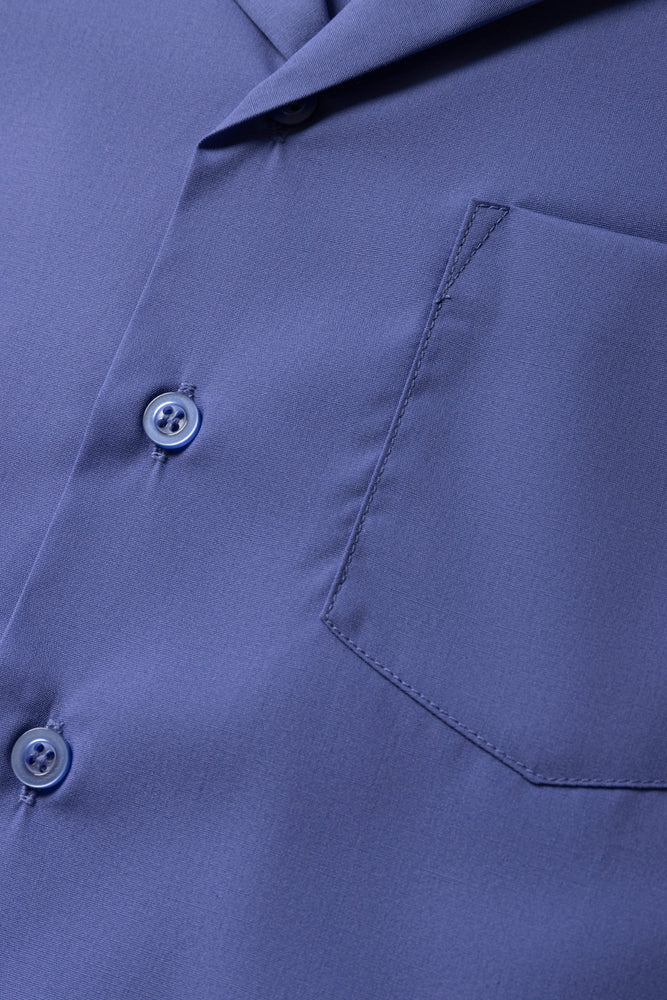 Primary School Short Sleeve Shirt Blue (1)