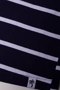 Short Sleeve Stripe T-Shirt Navy (2)