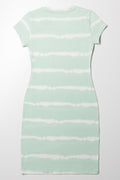 Bodycon Dress Light Green (2)