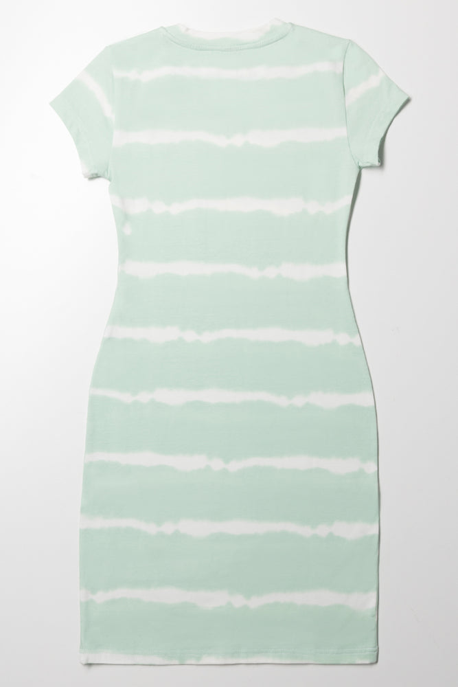 Bodycon Dress Light Green (2)