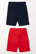 2 Pack Avenger Shorts Navy And Red (3)