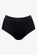 3 Pack Seam Free Panties Black Blue And Natural (4)