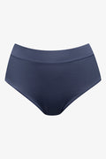 3 Pack Seam Free Panties Black Blue And Natural (5)