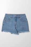 Denim Shorts Mid Blue