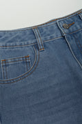 Denim Shorts Mid Blue (1)