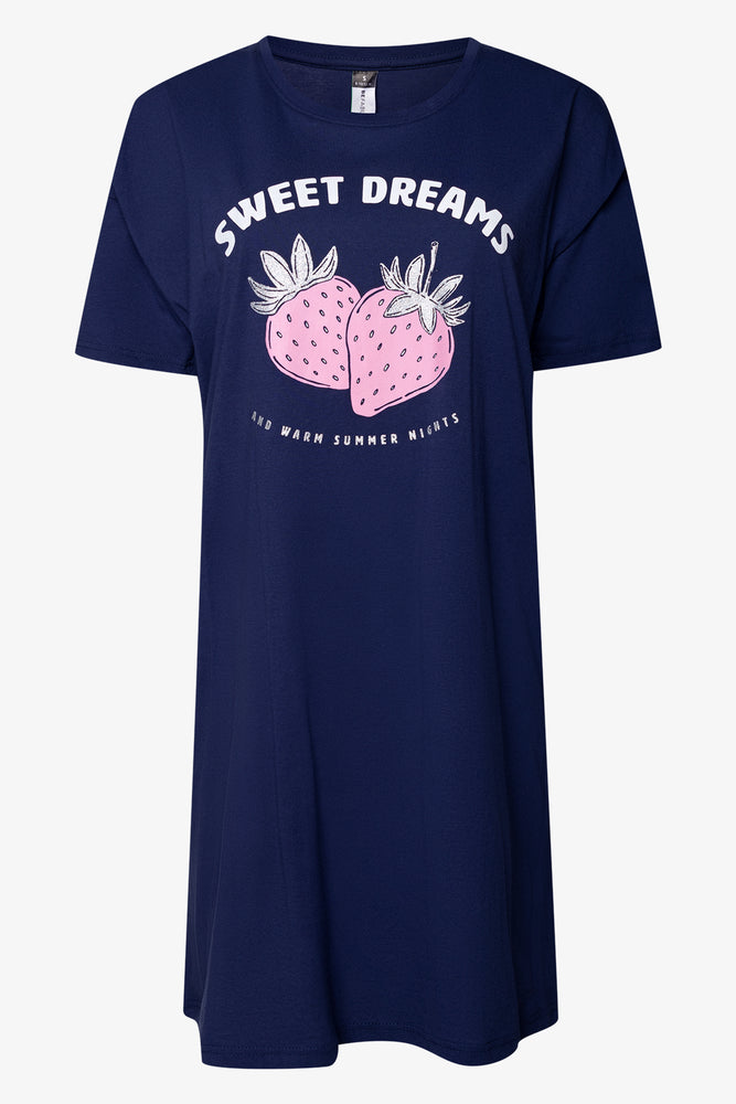 Sweet Dreams Sleep Shirt Navy