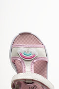 Rainbow Light Up Sandals White (4)