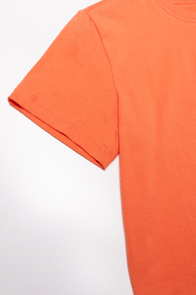 Short Sleeve T-Shirt Orange (1)