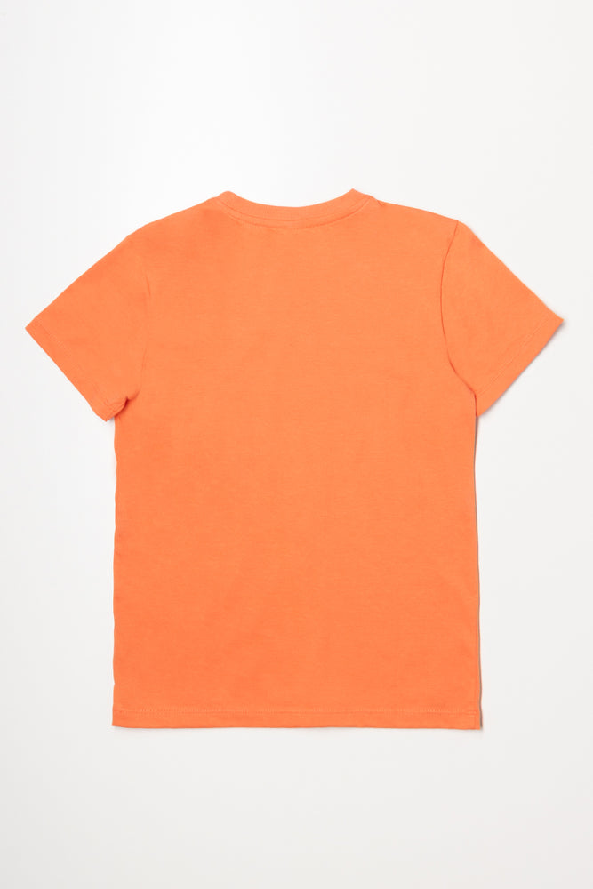 Short Sleeve T-Shirt Orange (2)