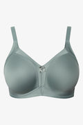 2 Pack Smooth Non Padded Wirefree Bra Grey And Green (1)
