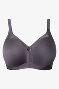 2 Pack Smooth Non Padded Wirefree Bra Grey And Green (2)