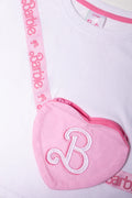 Barbie Bag T-Shirt White (1)