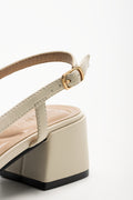 Sling Back Heels Natural (3)