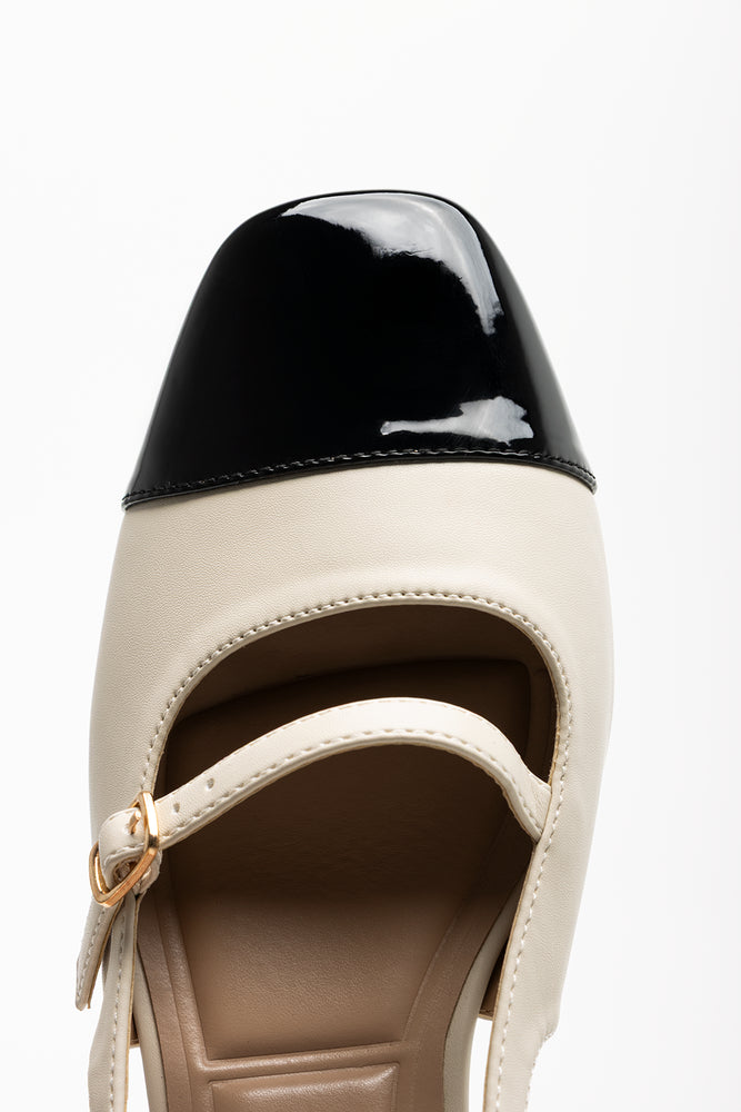 Sling Back Heels Natural (4)