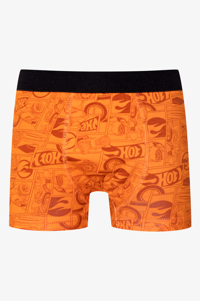 Hot Wheels 2 Pack Boxers Black And Orange