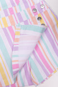 Stripe Skort Dungaree Multi (2)