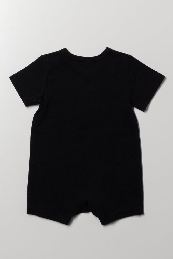 Bear Hugs Romper Black (2)