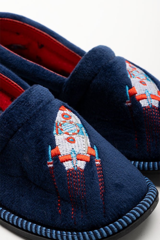 Slippers Navy (2)