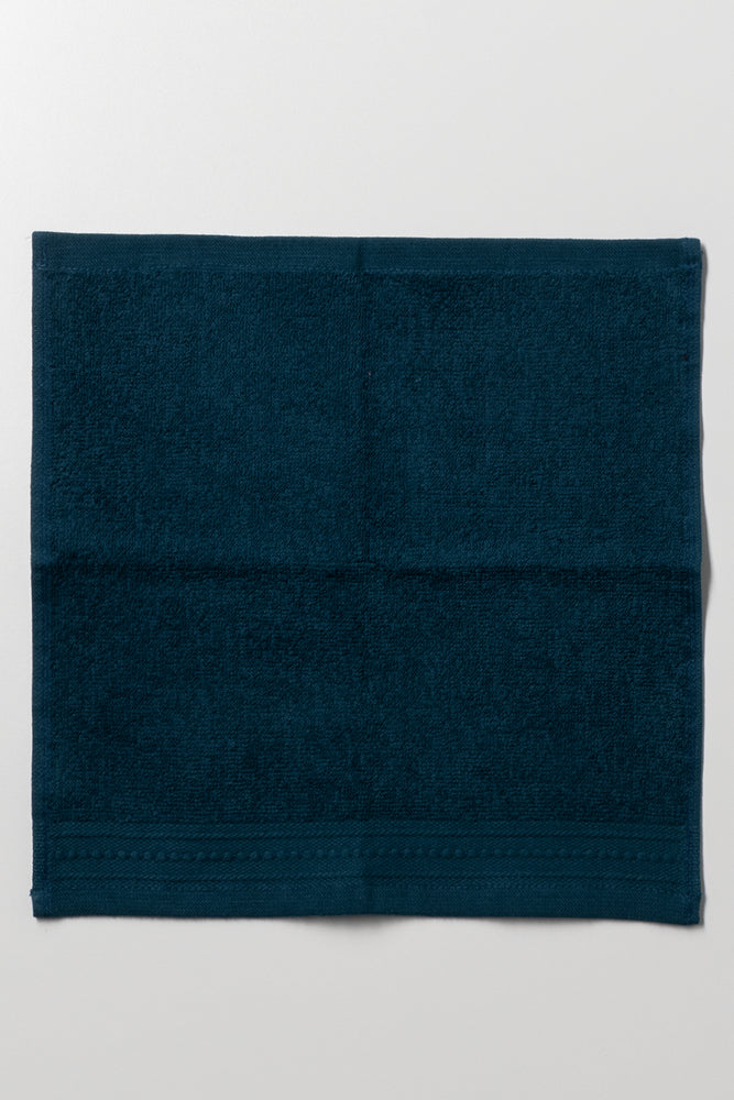 Face Cloth Dark Blue