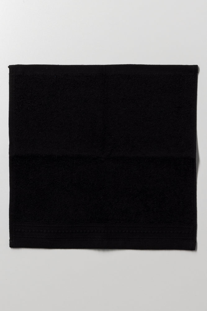 Face Cloth Black