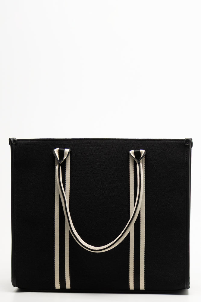 Square Tote Bag Black