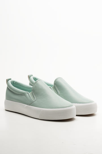 Slip On Sneakers Green