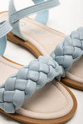 Braided Sandals Blue (2)