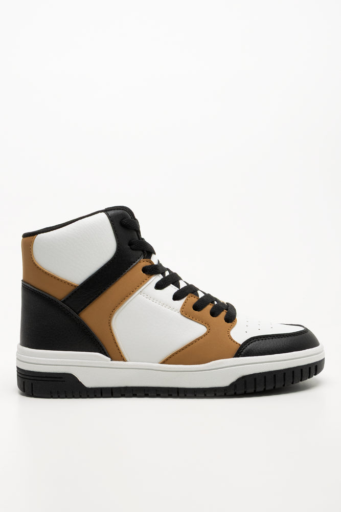 Skate High Top Sneakers White