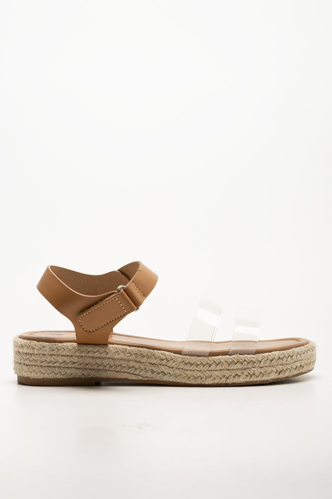 Platform Espadrille Sandals Natural (1)