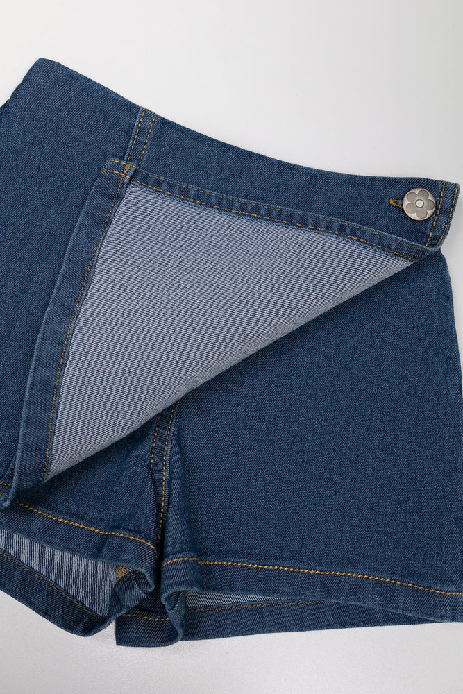 Denim Skort Blue (1)