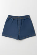 Denim Skort Blue (2)