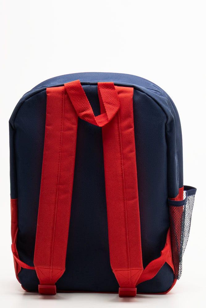 Spider-Man Debossed Back Pack Red (2)