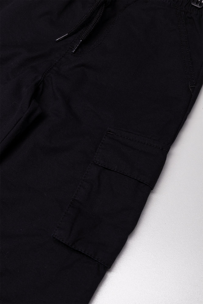 Cargo Joggers Black (1)