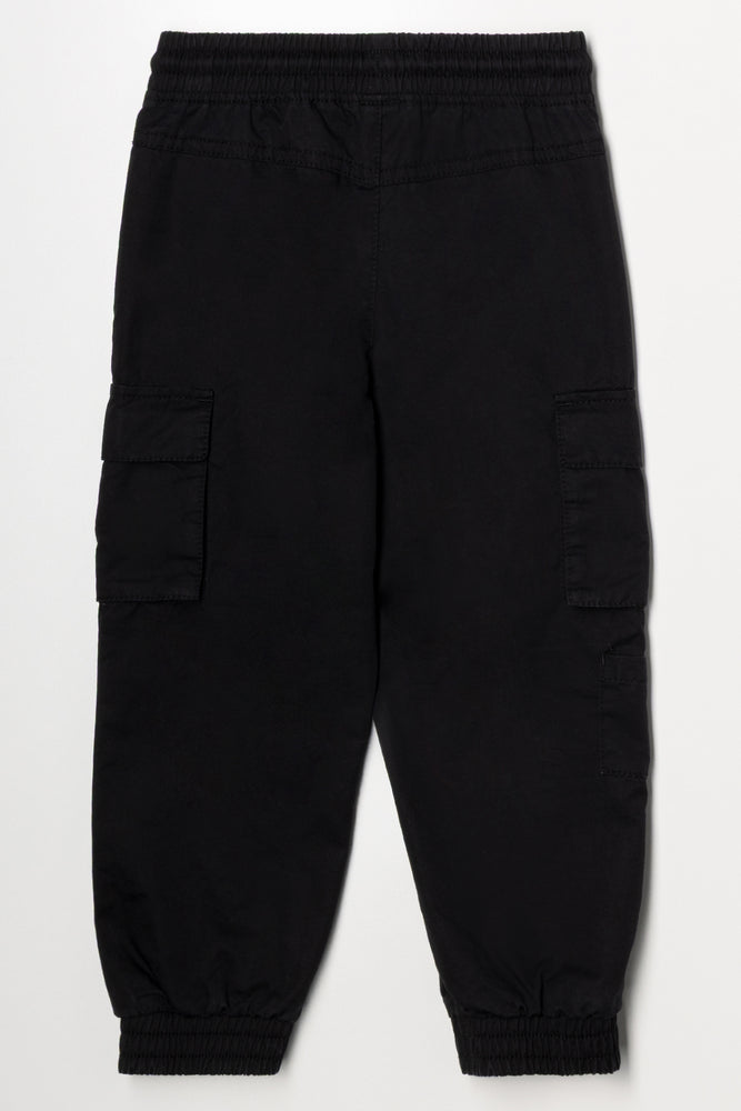 Cargo Joggers Black (2)