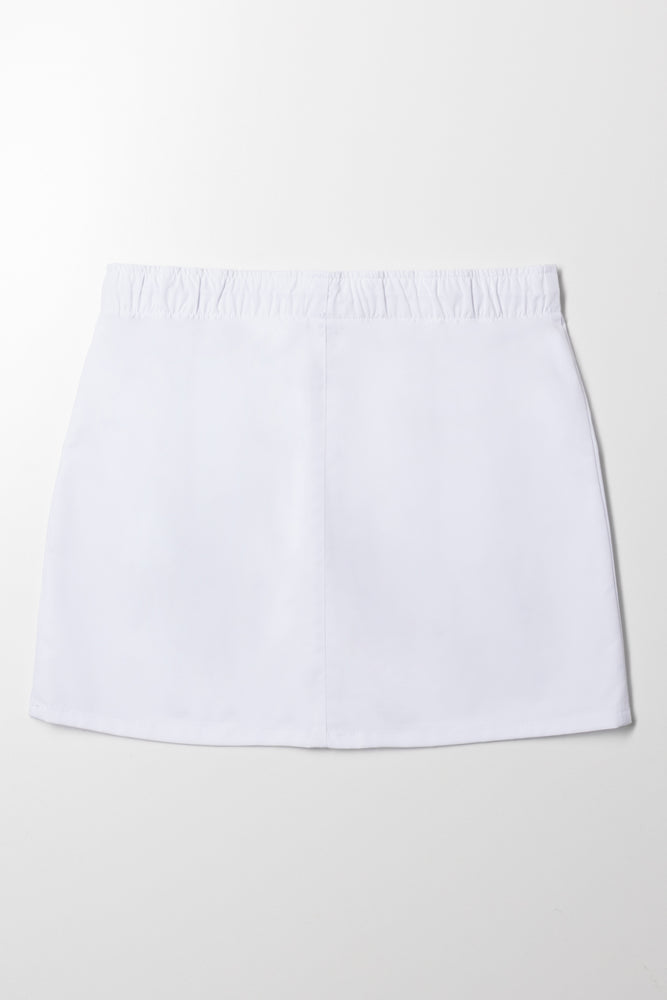 Cargo Skirt White (2)