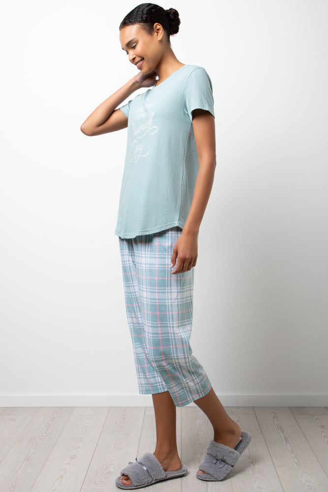 Everyday Is A Brunch Day Capri Pyjamas