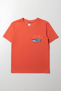 Shark T-Shirt Orange