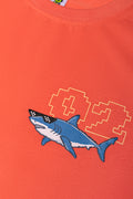 Shark T-Shirt Orange (1)