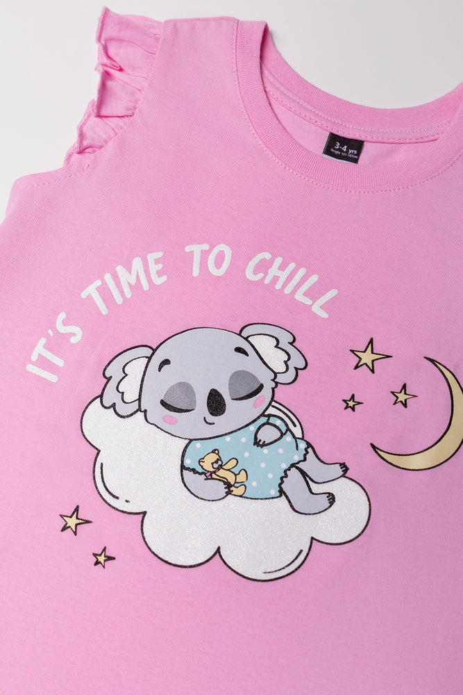 Koala Sleepshirt Pink