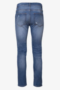 Ripped Skinny Denim Jeans Blue (1)