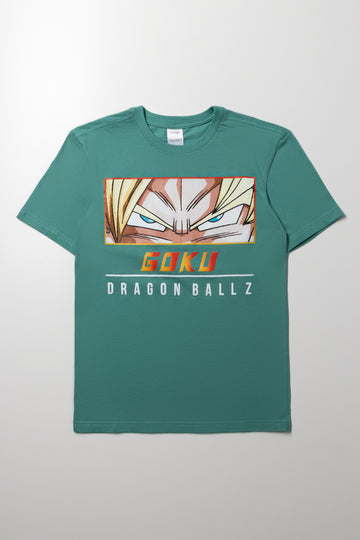 Dragon Ball Z Short Sleeve T-Shirt Teal