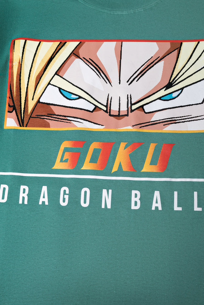 Dragon Ball Z Short Sleeve T-Shirt Teal