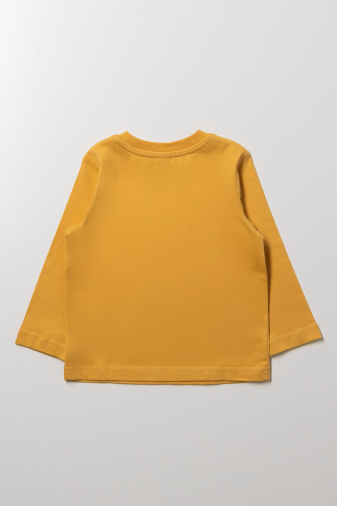 Long Sleeve T-Shirt Yellow (2)