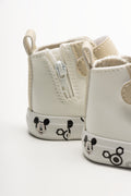 Mickey Mouse High Top Sneakers White (3)
