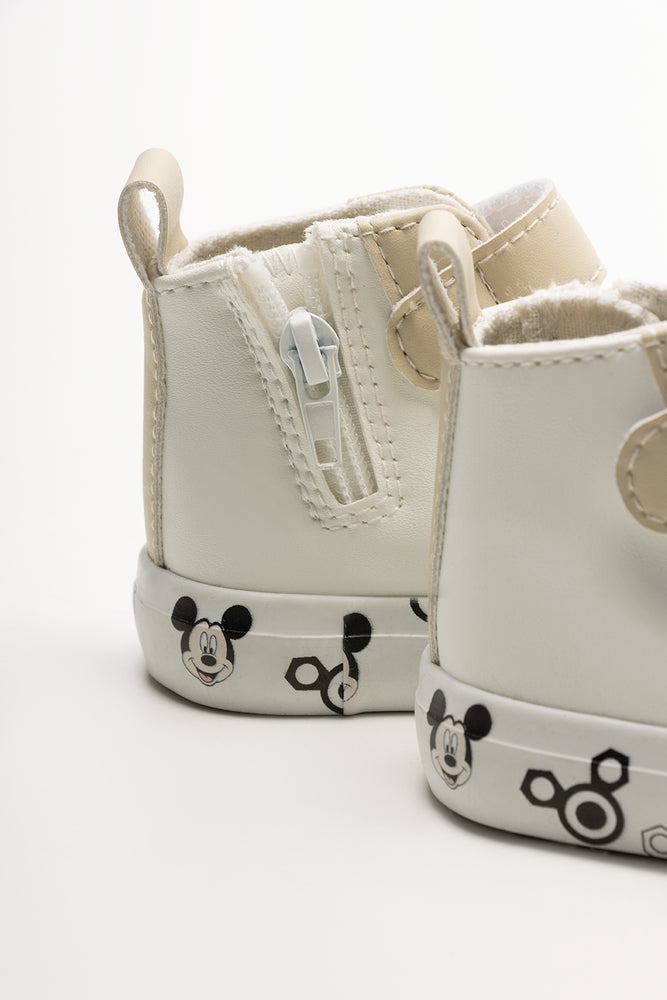 Mickey Mouse High Top Sneakers White (3)