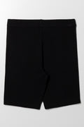 Rib Cycle Shorts Black (2)