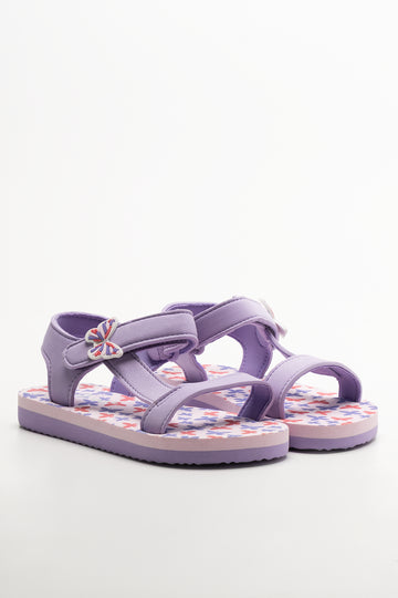 Butterfly Sandals Lilac