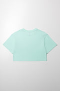 Short Sleeve Boxy T-Shirt Light Green (2)
