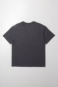 Oversized T-Shirt with Cherry Print Charcoal (2)