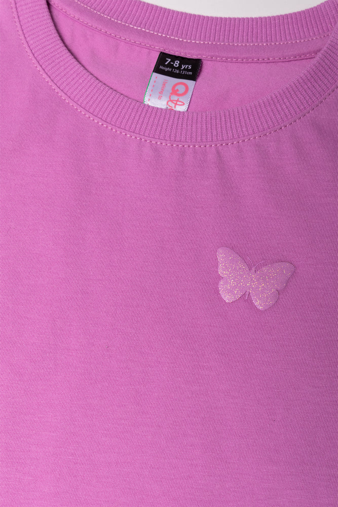 Short Sleeve T-Shirt Purple